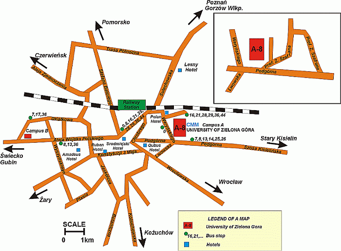 map ZG